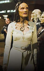 Several wraith characters from the television series "Stargate Atlantis".