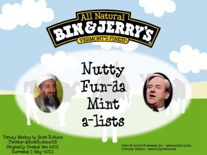 Bin & Jerry's Nutty Fun-da-Mint-a-lists! Get yours now!